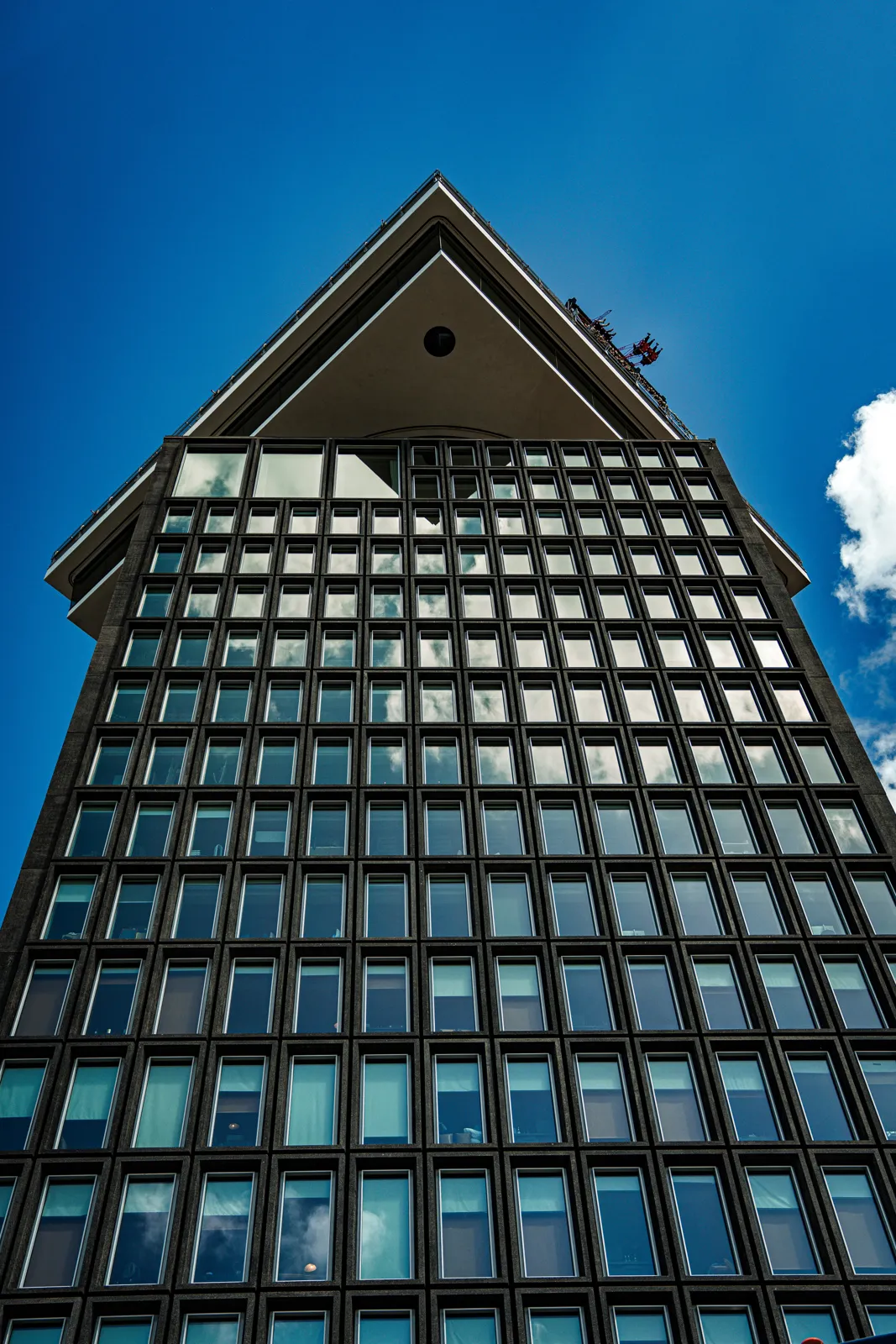Edificio moderno en Amsterdam-Noord