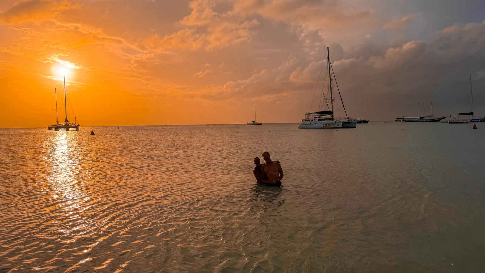 Atardecer en Divi Beach, Aruba