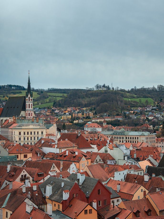 Tejados de Český Krumlov