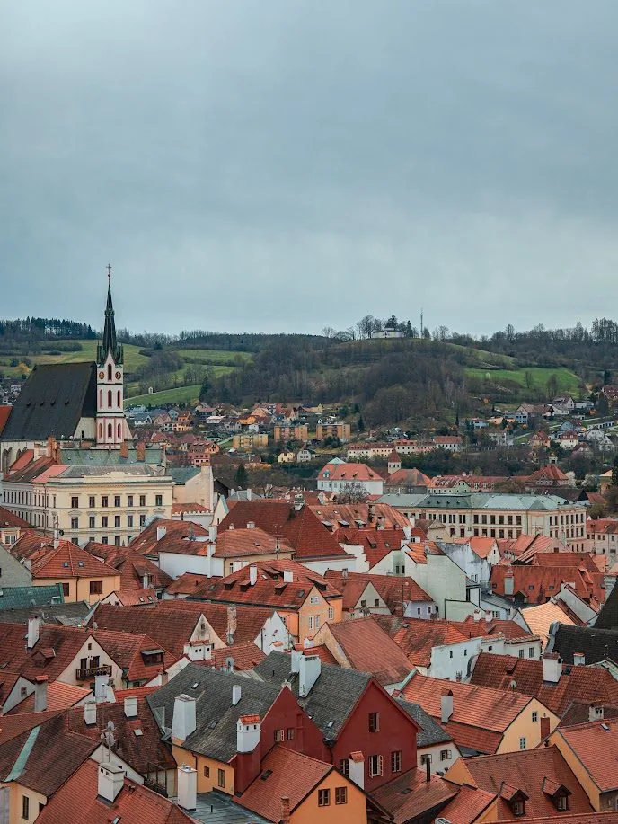 Tejados de Český Krumlov