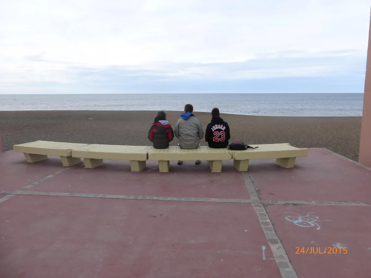 Playa Unión en Rawson, Chubut