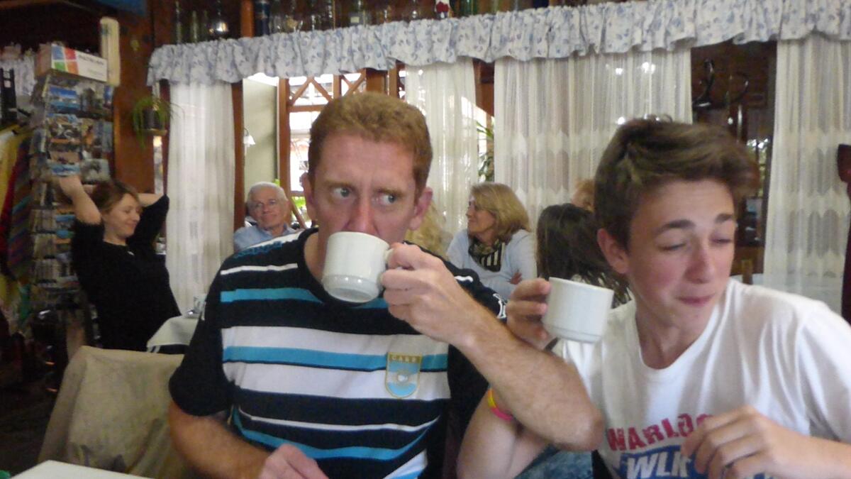 El té galés en Gáiman