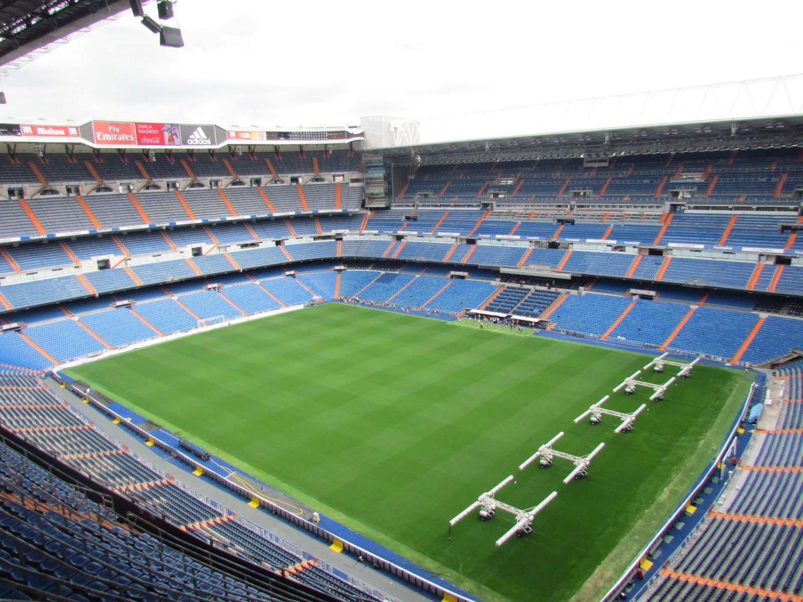 Exterior del Estadio Santiago Bernabéu de Madrid