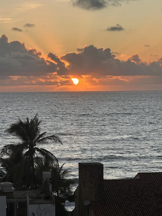 Amanecer en Porto de Galinhas antes de salir hacia Maragogi