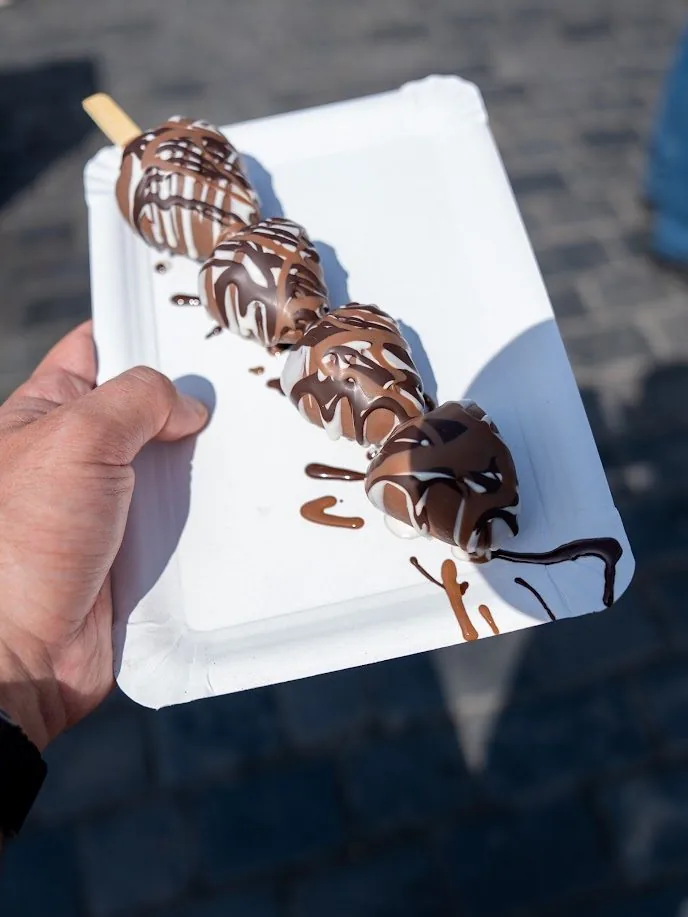 Postre típico en Praga