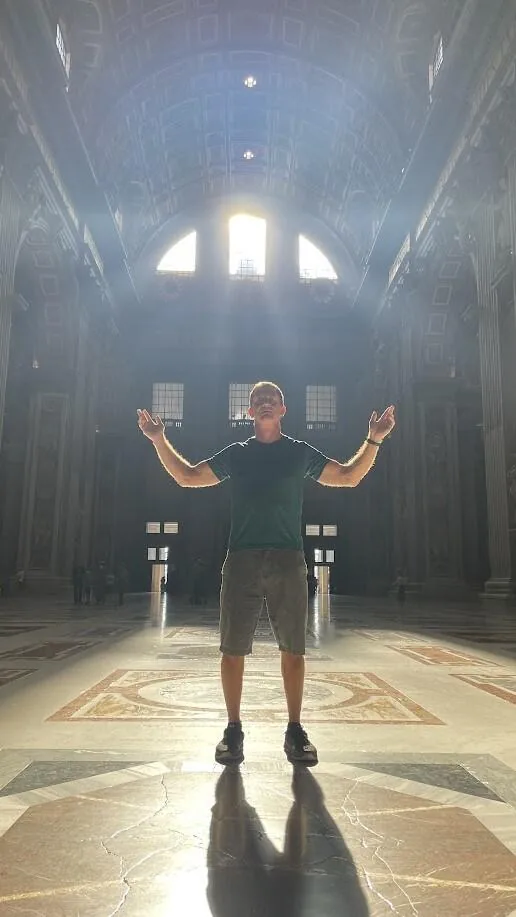 Interior de la Basílica de San Pedro