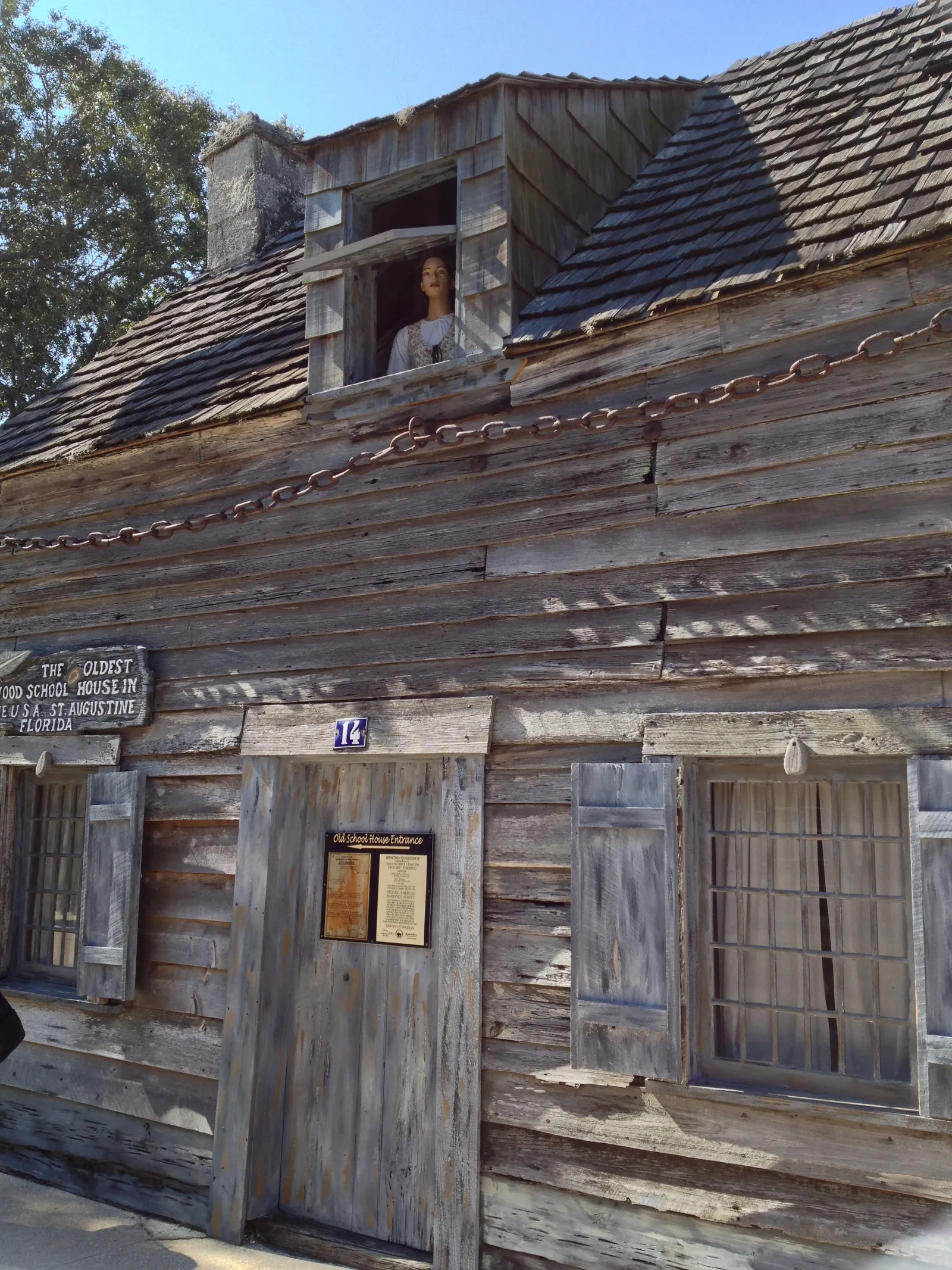 La escuela más antigua de Estados Unidos, en Saint Augustine