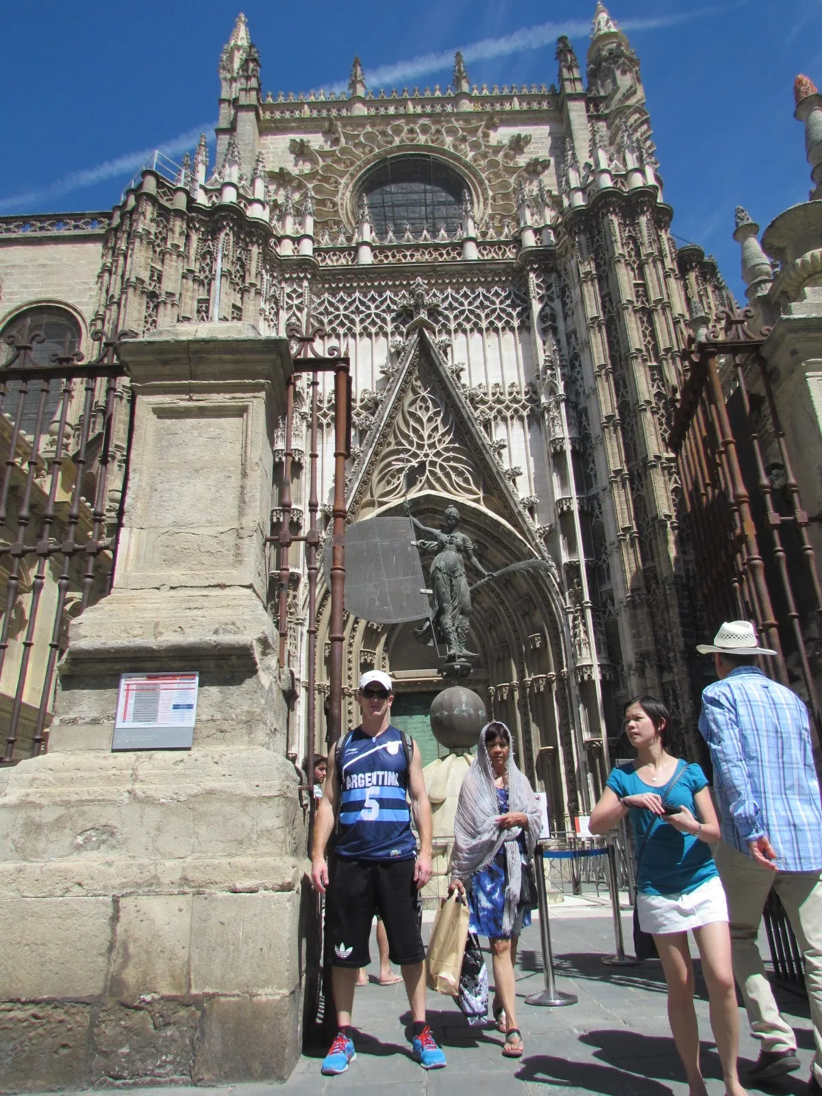 Detalle arquitectónico de la Catedral de Sevilla