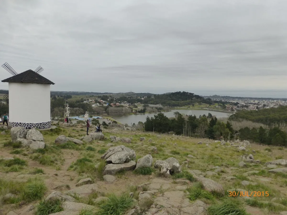 Don Quijote en el Cerro de la Cruz, Tandil
