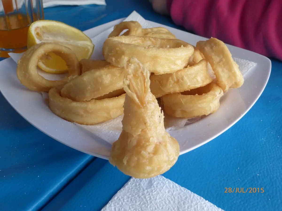 Rabas en Las Grutas